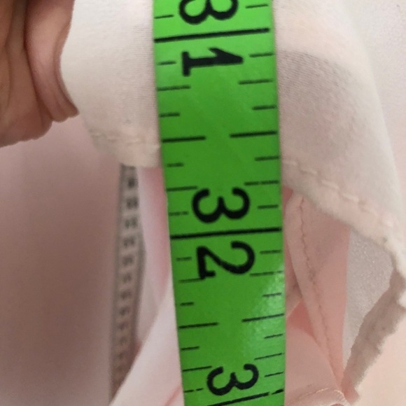 COPY - Womens Pink Sheer with Liner Wide Pants. Size 18 - Picture 8 of 8